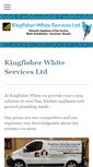 Mobile Screenshot of kingfisherwhite.co.uk